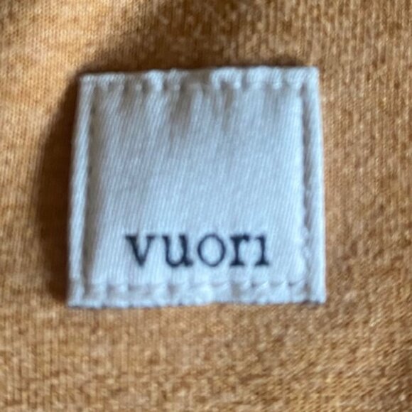Vuori Halo Essential Dreamknit Hoodie - Flax Heather - Large - Like New - Picture 3 of 3